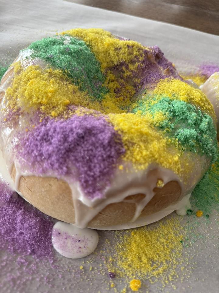Beautifully decorated cake